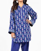 Blueberry Khaddar Kurti
