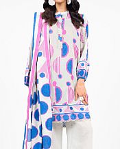 Alkaram Off White Karandi Suit- Pakistani Winter Clothing