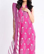 Alkaram Cerise Pink Cambric Suit- Pakistani Winter Clothing