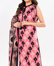 Alkaram Pink Khaddar Suit (2 Pcs)- Pakistani Winter Dress