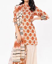 Alkaram Ivory Khaddar Suit (2 Pcs)- Pakistani Winter Dress