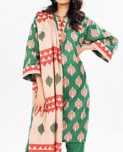 Alkaram Viridian Green Khaddar Suit (2 Pcs)- Pakistani Winter Clothing