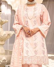 Light Pink Lawn Suit- Pakistani Designer Lawn Dress