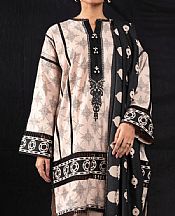 Alkaram Off-white Karandi Suit- Pakistani Winter Clothing