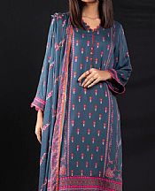Denim Blue Viscose Suit