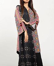 Black Khaddar Suit