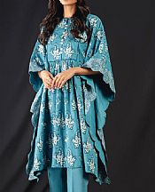 Alkaram Light Turquoise Cambric Suit (2 Pcs)