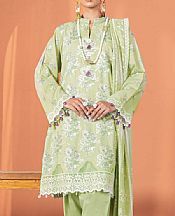 Light Green Lawn Suit- Pakistani Designer Lawn Dress