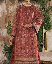 Red Cambric Suit (2 Pcs)- Pakistani Lawn Dress