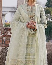 Ash White Slub Suit- Pakistani Designer Lawn Dress