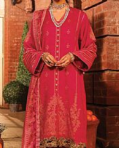 Magenta Jacquard Suit