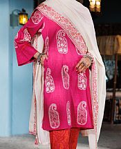 Cerise Pink Dobby Suit