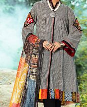Almirah Black Cambric Suit- Pakistani Winter Clothing