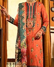 Almirah Coral Cotton Silk Suit- Pakistani Winter Dress