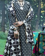 Almirah Black Jacquard Suit- Pakistani Winter Dress