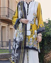 Almirah White Jacquard Suit- Pakistani Designer Lawn Suits