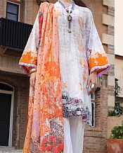 Almirah White Lawn Suit- Pakistani Lawn Dress
