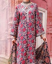 Navy/Pink Maple Silk Suit