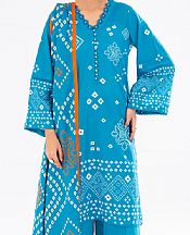 Almirah Turquoise Cambric Suit (2 pcs)- Pakistani Winter Clothing