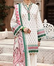 Almirah Off White Jacquard Suit- Pakistani Winter Dress