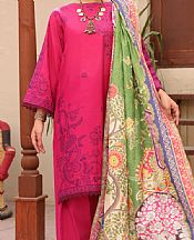 Almirah Fuchsia Lawn Suit- Pakistani Designer Lawn Suits