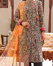 Almirah Black Lawn Suit- Pakistani Lawn Dress
