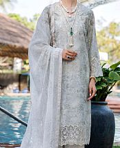 Almirah Light Grey Lawn Suit- Pakistani Lawn Dress
