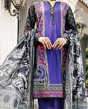 Almirah Indigo Lawn Suit- Pakistani Lawn Dress
