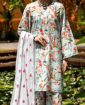Almirah Light Turquoise Lawn Suit- Pakistani Designer Lawn Suits
