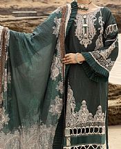 Almirah Green Lawn Suit- Pakistani Designer Lawn Suits