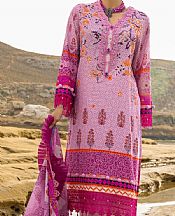 Almirah Pink Lawn Suit (2 Pcs)- Pakistani Designer Lawn Suits