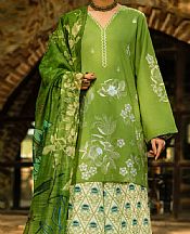 Almirah Apple Green Lawn Suit- Pakistani Lawn Dress