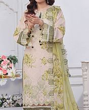 Al Zohaib Oyster Pink Lawn Suit- Pakistani Lawn Dress