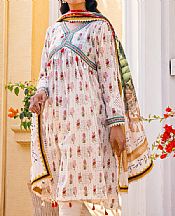 Al Zohaib Off-white Cambric Suit- Pakistani Designer Lawn Suits