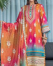 Al Zohaib Multi Lawn Suit- Pakistani Lawn Dress