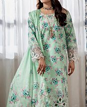 Mint Green Lawn Suit