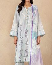 Al Zohaib Light Blue Lawn Suit- Pakistani Lawn Dress