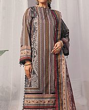 Al Zohaib Black Lawn Suit- Pakistani Designer Lawn Suits