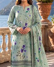 Summer Green Lawn Suit