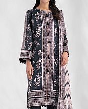 Al Zohaib Black Lawn Suit- Pakistani Designer Lawn Suits