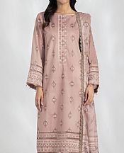Al Zohaib Cavern Pink Lawn Suit- Pakistani Designer Lawn Suits
