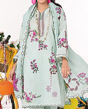 Al Zohaib Sea Mist Lawn Suit- Pakistani Lawn Dress