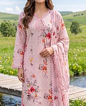 Al Zohaib Light Pink Lawn Suit- Pakistani Lawn Dress