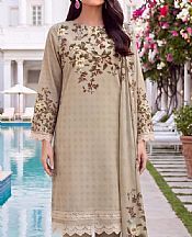 Beige Lawn Suit