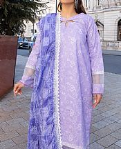Al Zohaib Lilac Lawn Suit- Pakistani Lawn Dress