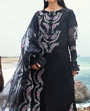 Al Zohaib Black Lawn Suit- Pakistani Designer Lawn Suits