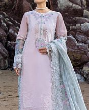 Al Zohaib Lilac Lawn Suit- Pakistani Lawn Dress