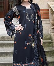 Al Zohaib Black Lawn Suit- Pakistani Designer Lawn Suits