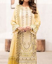 Al Zohaib Sand Gold Cambric Suit- Pakistani Designer Lawn Suits