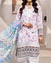 Al Zohaib White Cambric Suit- Pakistani Designer Lawn Suits